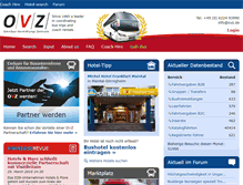 Tablet Screenshot of busdatenbank.de